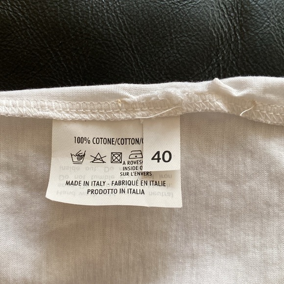 NEW YSL Yves Saint Laurent TSHIRT/top/blouse S-M/8 US= 40 France Made in Italy - Picture 8 of 12